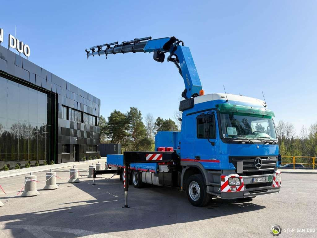 Mercedes-Benz ACTROS 2646L 6x4 PALFINGER 36002 Euro 5 Winch - Tovornjak z dvigalom: slika 2 Mercedes-Benz ACTROS 2646L 6x4 PALFINGER 36002 Euro 5 Winch - Tovornjak z dvigalom: slika 2
