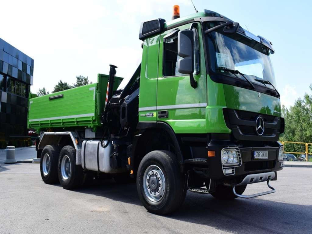 Mercedes-Benz ACTROS 3346 6x6 HIAB 244EP-4 Crane Kipper - Tovornjak prekucnik: slika 4 Mercedes-Benz ACTROS 3346 6x6 HIAB 244EP-4 Crane Kipper - Tovornjak prekucnik: slika 4