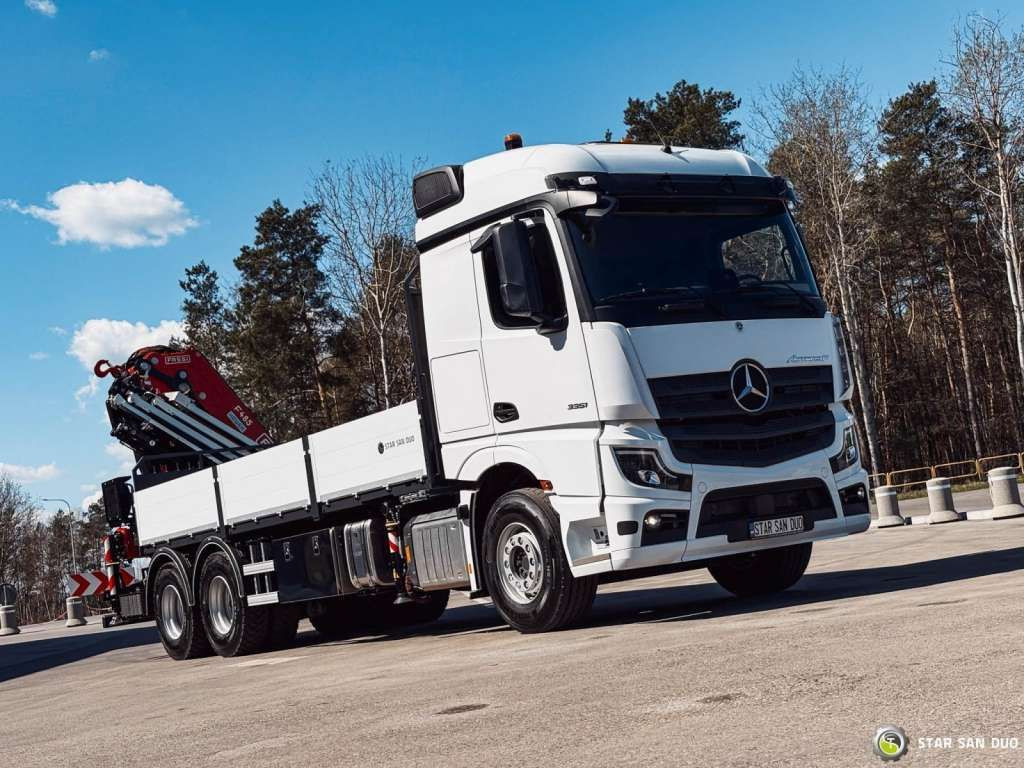 Mercedes-Benz ACTROS 3351 NEW 6x4 Fassi F485 Crane - Tovornjak z dvigalom: slika 2 Mercedes-Benz ACTROS 3351 NEW 6x4 Fassi F485 Crane - Tovornjak z dvigalom: slika 2