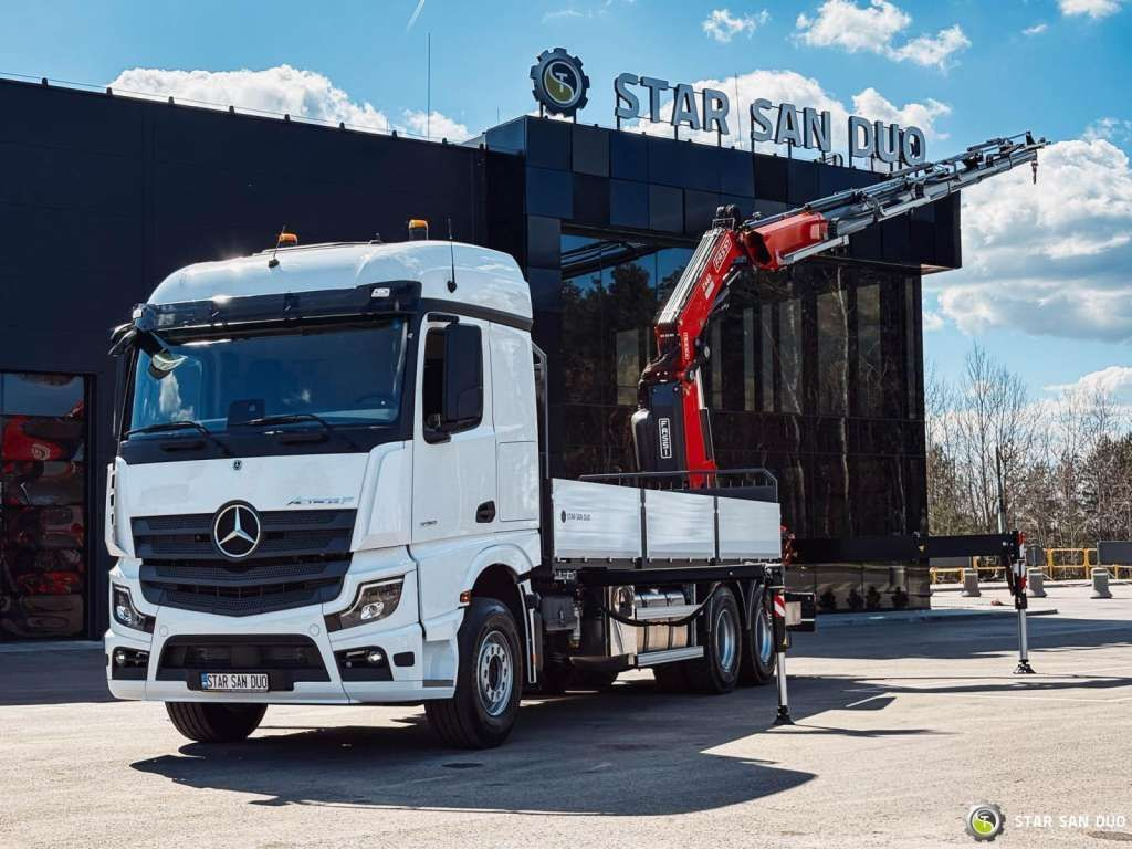 Mercedes-Benz ACTROS 3351 NEW 6x4 Fassi F485 Crane - Tovornjak z dvigalom: slika 1 Mercedes-Benz ACTROS 3351 NEW 6x4 Fassi F485 Crane - Tovornjak z dvigalom: slika 1