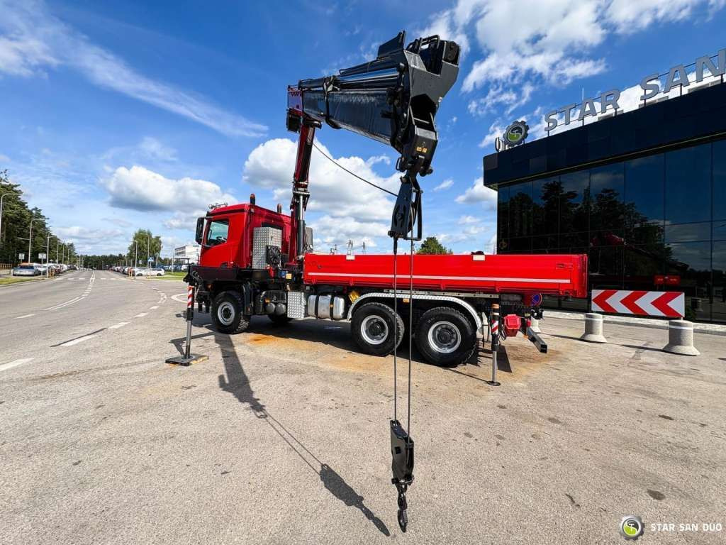 Mercedes-Benz AROCS 3345 6x6 HMF 3220 Winch Crane Tipper - Tovornjak prekucnik: slika 4 Mercedes-Benz AROCS 3345 6x6 HMF 3220 Winch Crane Tipper - Tovornjak prekucnik: slika 4