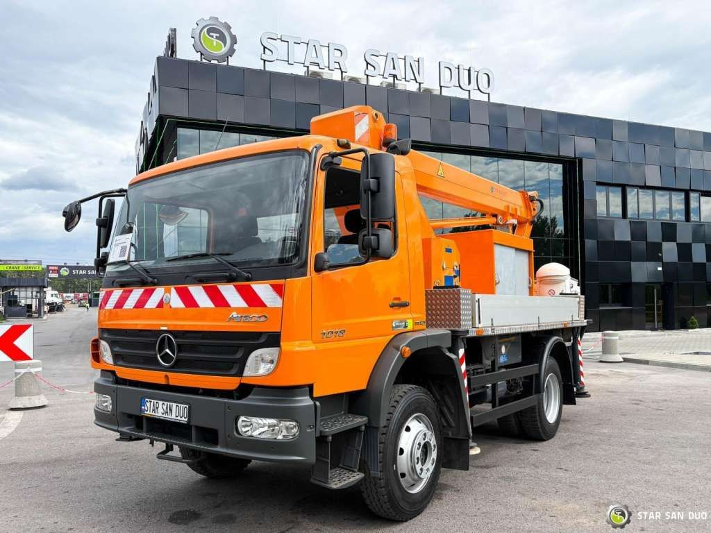 Mercedes-Benz ATEGO 4x4 1018 WUMAG WT 170 Platform Lift 17m - Dvižna ploščad montirana na tovornjak: slika 3 Mercedes-Benz ATEGO 4x4 1018 WUMAG WT 170 Platform Lift 17m - Dvižna ploščad montirana na tovornjak: slika 3