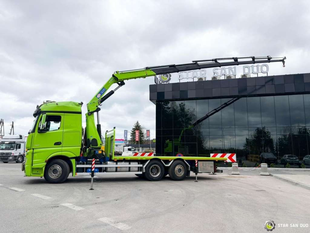 Mercedes-Benz Actros 6x2 HMF 3220 K7 Crane Mercedes-Benz Actros 6x2 HMF 3220 K7 Crane - Tovornjak z dvigalom, Tovornjak s kesonom: slika 3 Mercedes-Benz Actros 6x2 HMF 3220 K7 Crane Mercedes-Benz Actros 6x2 HMF 3220 K7 Crane - Tovornjak z dvigalom, Tovornjak s kesonom: slika 3