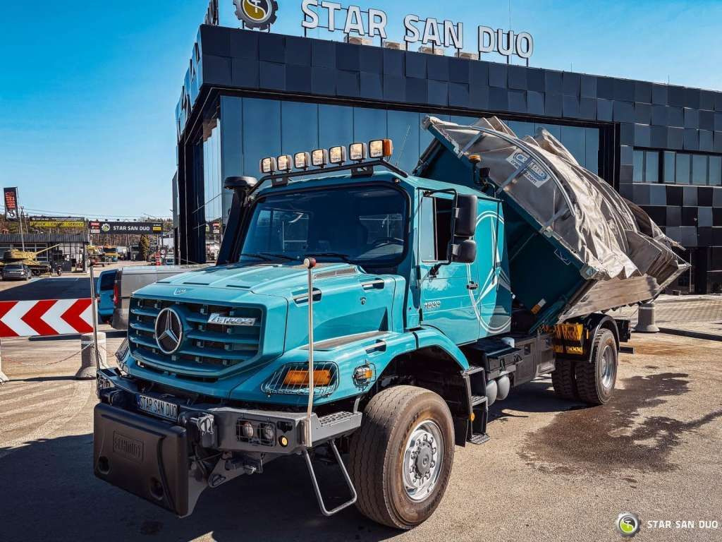 Mercedes-Benz Zetros 1833 4x4 Kipper Camper Chassis - Tovornjak prekucnik: slika 4 Mercedes-Benz Zetros 1833 4x4 Kipper Camper Chassis - Tovornjak prekucnik: slika 4