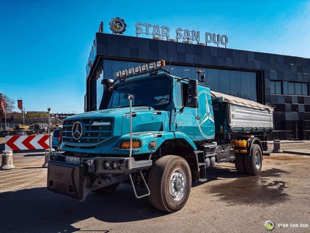 Mercedes-Benz Zetros 1833 4x4 Kipper Camper Chassis - Tovornjak prekucnik: slika 3 Mercedes-Benz Zetros 1833 4x4 Kipper Camper Chassis - Tovornjak prekucnik: slika 3