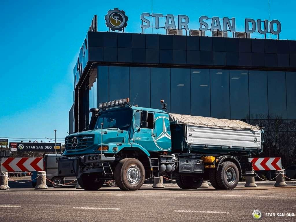 Mercedes-Benz Zetros 1833 4x4 Kipper Camper Chassis - Tovornjak-šasija: slika 1 Mercedes-Benz Zetros 1833 4x4 Kipper Camper Chassis - Tovornjak-šasija: slika 1