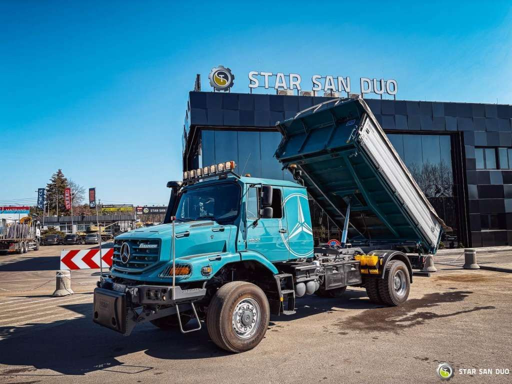 Mercedes-Benz Zetros 1833 4x4 Kipper Camper Chassis - Tovornjak prekucnik: slika 1 Mercedes-Benz Zetros 1833 4x4 Kipper Camper Chassis - Tovornjak prekucnik: slika 1