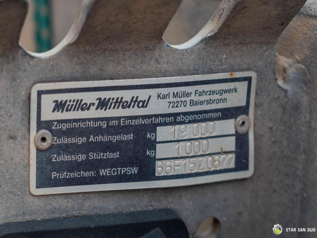Nov Nizko noseča prikolica Müller-Mitteltal TAL ETUE-TA Hydraulic Ramps: slika 25