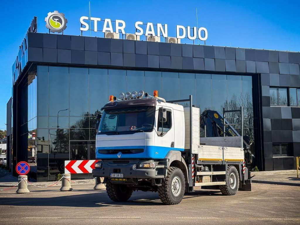 Renault KERAX 270 4x4 PALFINGER PK 16502 CRANE WINCH - Tovornjak z dvigalom, Tovornjak s kesonom: slika 5 Renault KERAX 270 4x4 PALFINGER PK 16502 CRANE WINCH - Tovornjak z dvigalom, Tovornjak s kesonom: slika 5