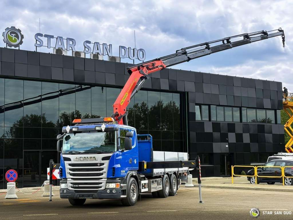 Scania G440 6x2 PALFINGER PK 34002SH Crane Kran - Tovornjak z dvigalom: slika 1 Scania G440 6x2 PALFINGER PK 34002SH Crane Kran - Tovornjak z dvigalom: slika 1