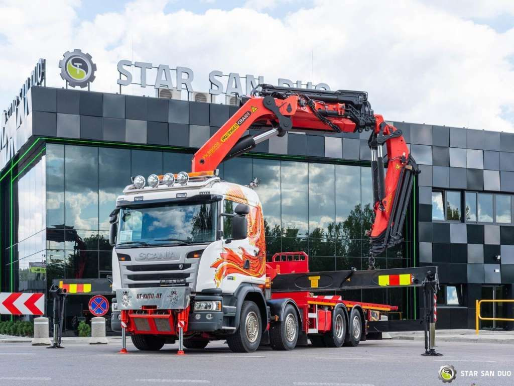 Scania G450 8x2 PALFINGER PK 85002 Fly Jib Winch - Tovornjak z dvigalom: slika 5 Scania G450 8x2 PALFINGER PK 85002 Fly Jib Winch - Tovornjak z dvigalom: slika 5