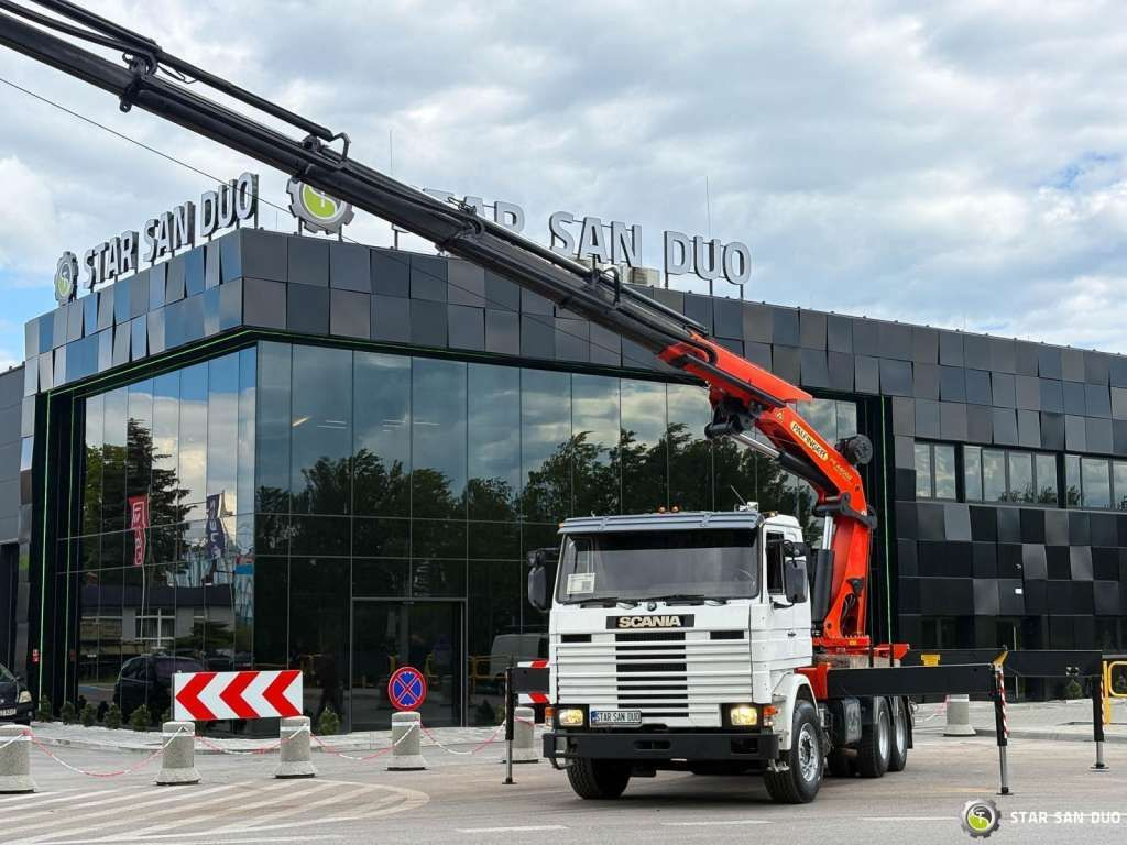 Scania R143 HL 6x2 PALFINGER PK44002 Crane - Tovornjak z dvigalom: slika 3 Scania R143 HL 6x2 PALFINGER PK44002 Crane - Tovornjak z dvigalom: slika 3