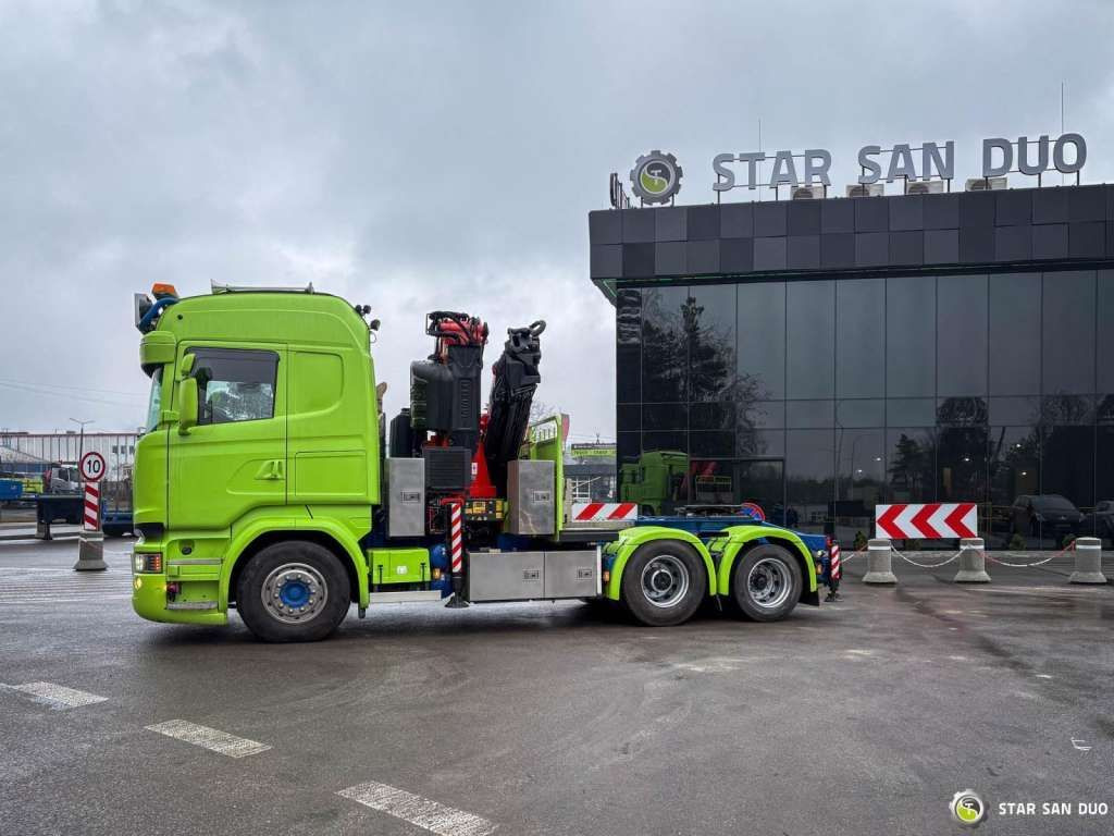 Scania R520 6x2 Fassi F485 Crane Kran Winch Euro 6 Scania R520 6x2 Fassi F485 Crane Kran Winch Euro 6 - Tovornjak z dvigalom, Vlačilec: slika 2 Scania R520 6x2 Fassi F485 Crane Kran Winch Euro 6 Scania R520 6x2 Fassi F485 Crane Kran Winch Euro 6 - Tovornjak z dvigalom, Vlačilec: slika 2