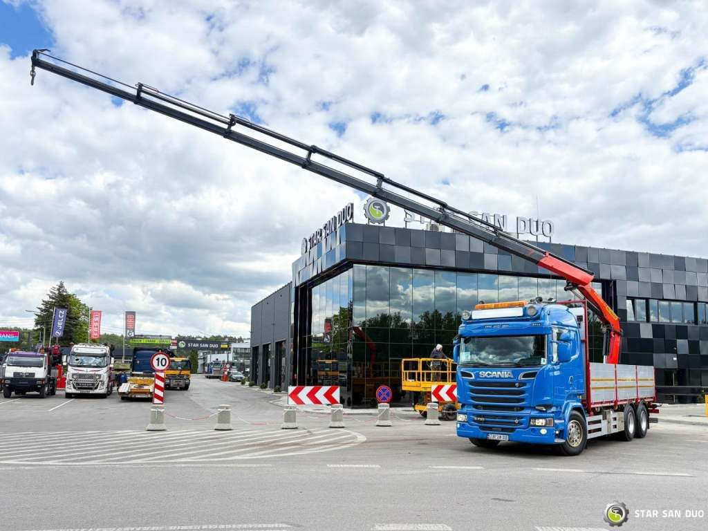 Scania R730 6X4 PALFINGER PK 33002 EH Crane - Tovornjak z dvigalom: slika 1 Scania R730 6X4 PALFINGER PK 33002 EH Crane - Tovornjak z dvigalom: slika 1
