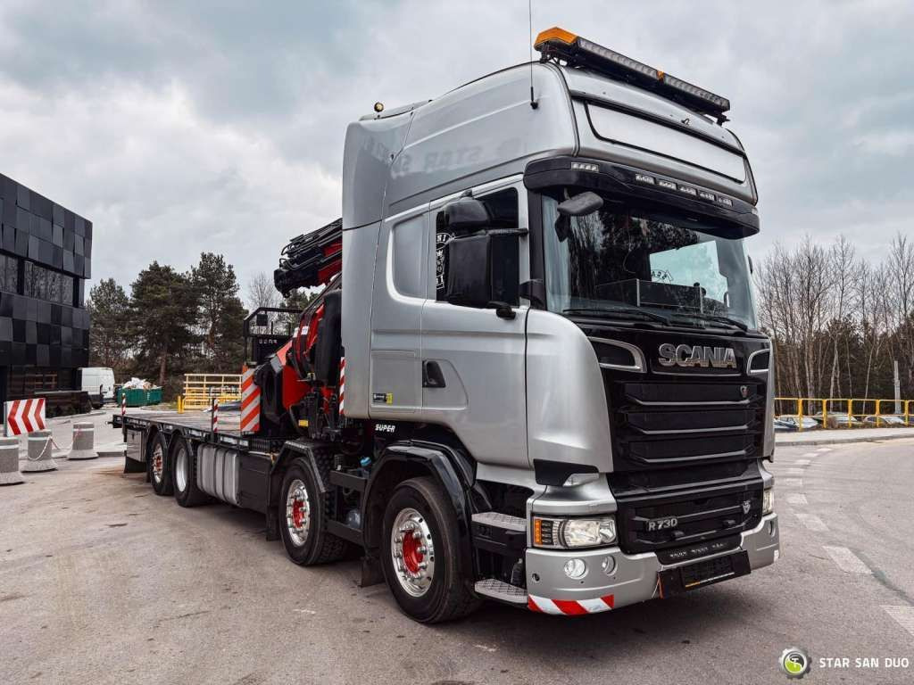 Scania R730 8x2 Fassi F990 Fly Jib 30m Crane Euro 6 - Tovornjak z dvigalom: slika 3 Scania R730 8x2 Fassi F990 Fly Jib 30m Crane Euro 6 - Tovornjak z dvigalom: slika 3