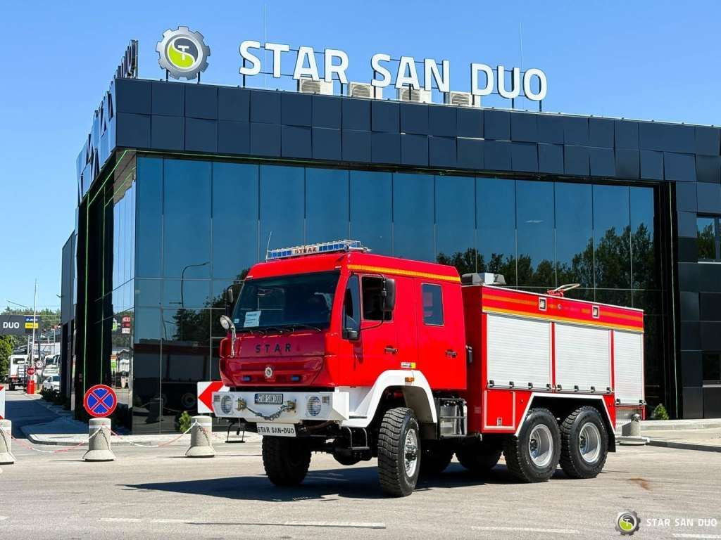 MAN Star 266 MAN 6x6 Fire Truck Feuerwehr - Tovornjak: slika 1 MAN Star 266 MAN 6x6 Fire Truck Feuerwehr - Tovornjak: slika 1