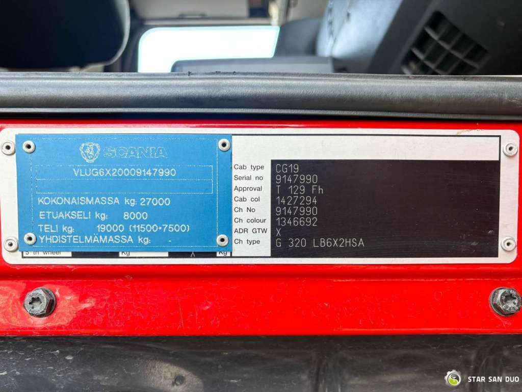 Tovornjak Scania  D 320 FIRE BRIGADE Tank 12,000 Litres: slika 12