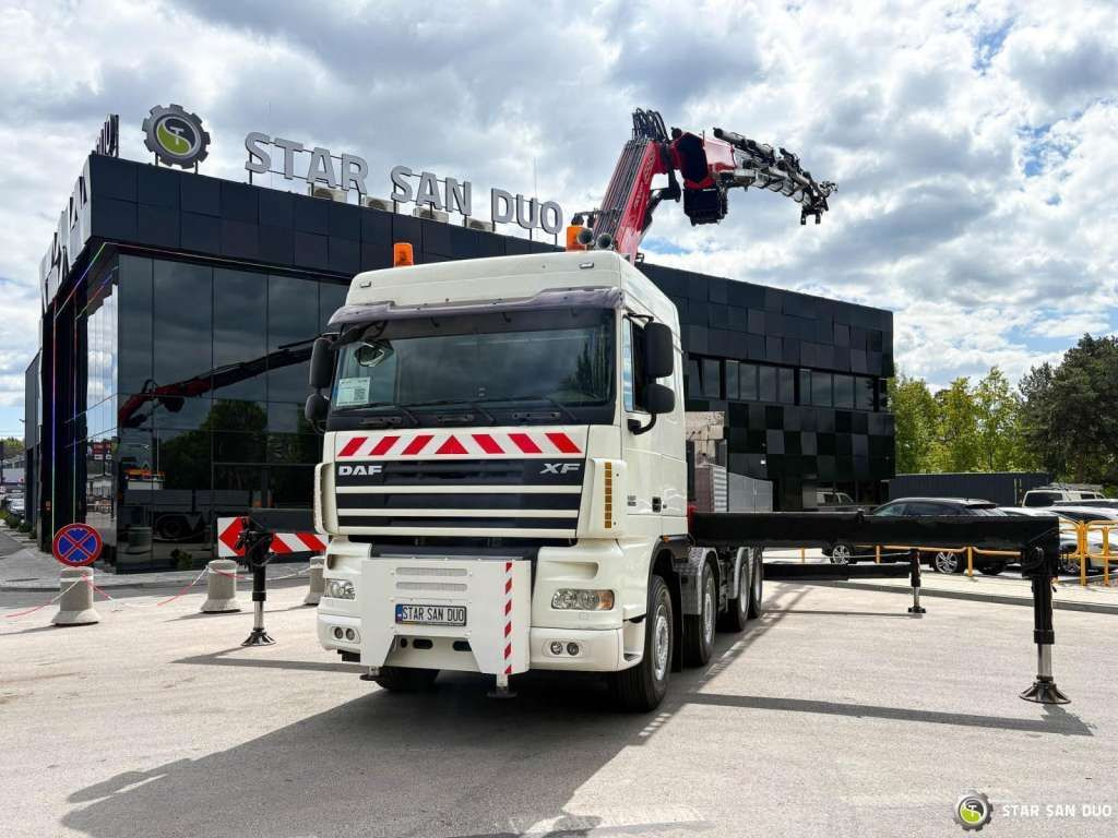 DAF XF 105.510 8x4 FASSI F800 XP Crane Fifth wheel - Vlačilec: slika 5 DAF XF 105.510 8x4 FASSI F800 XP Crane Fifth wheel - Vlačilec: slika 5
