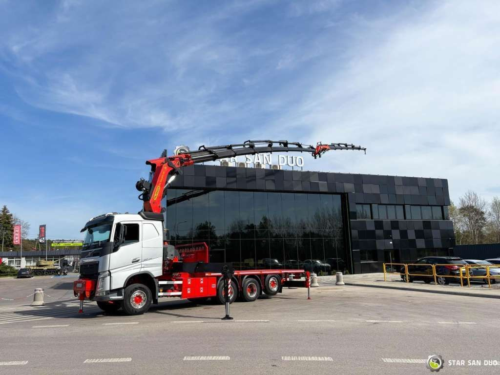 Tovornjak z dvigalom Volvo  FH 500 8x4*4 PK65002 Fly JIB Crane 7456 h Winch: slika 29