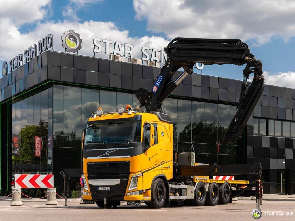 Volvo FH 540 8x4 HMF 6020 Fly Jib Winch - Tovornjak z dvigalom: slika 5 Volvo FH 540 8x4 HMF 6020 Fly Jib Winch - Tovornjak z dvigalom: slika 5