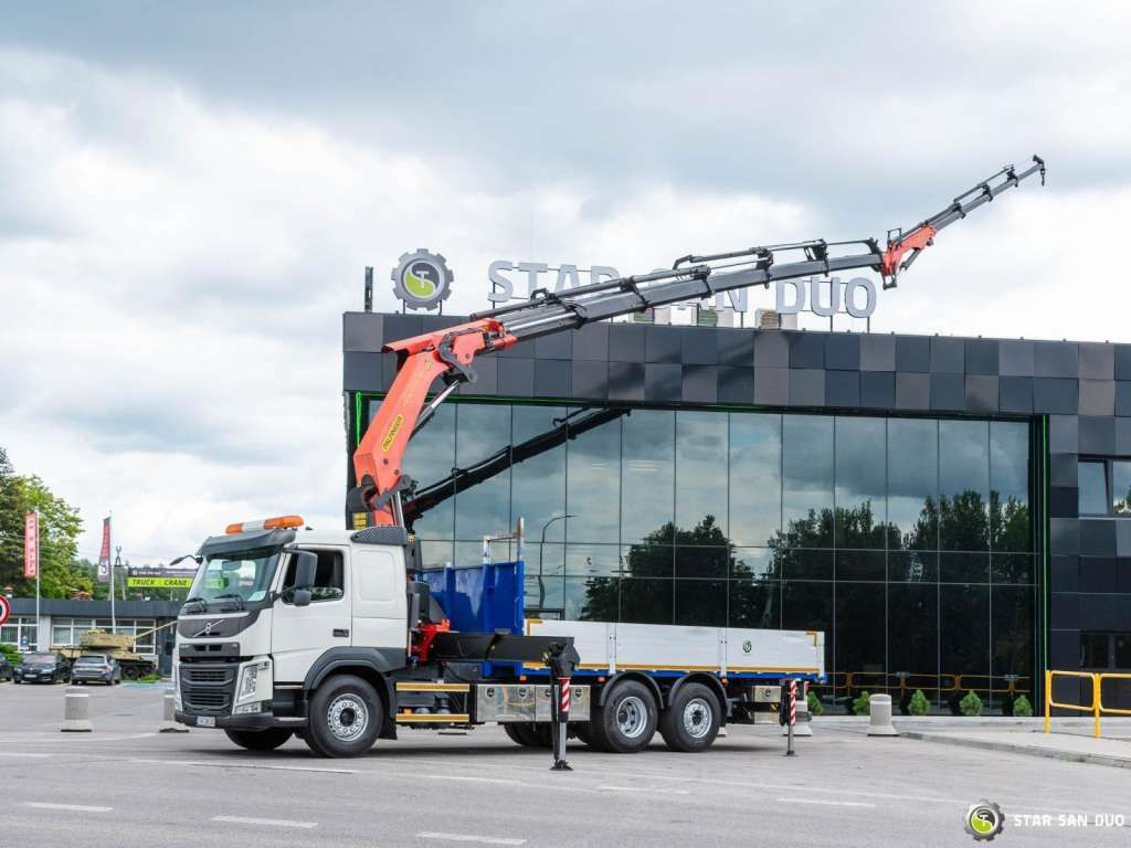 Volvo FM 460 6x2 PALFINGER PK 42002 FLY JIB Crane Eu - Tovornjak z dvigalom: slika 1 Volvo FM 460 6x2 PALFINGER PK 42002 FLY JIB Crane Eu - Tovornjak z dvigalom: slika 1