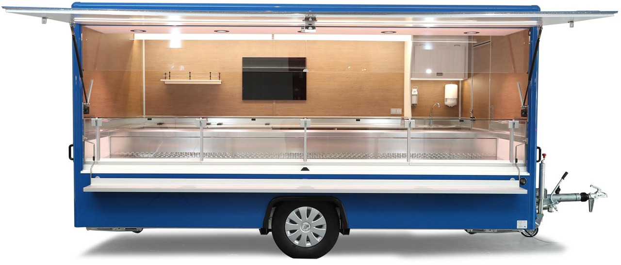 Verkaufsanhänger BORCO HÖHNS - Prikolica s hrano: slika 1 Verkaufsanhänger BORCO HÖHNS - Prikolica s hrano: slika 1