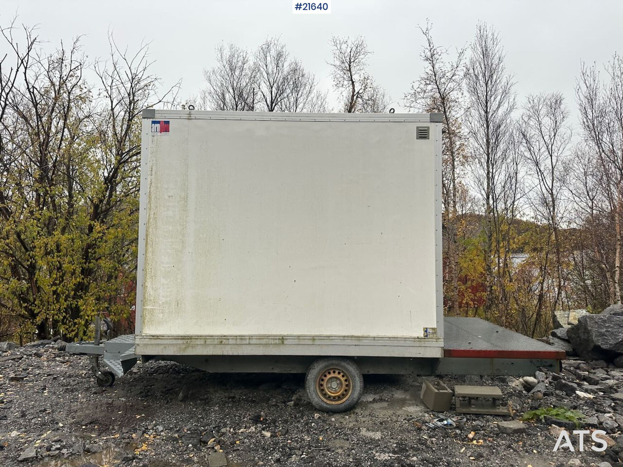 Arnpro Brakke - Gradbeni kontejner, Prikolica: slika 2 Arnpro Brakke - Gradbeni kontejner, Prikolica: slika 2