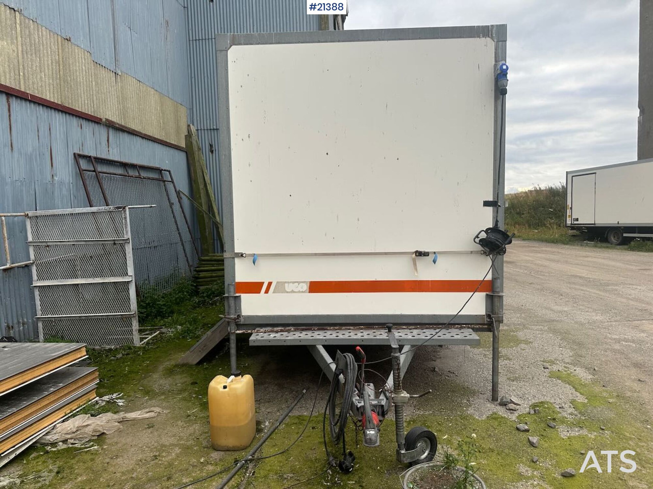 Arnpro Brakke - Gradbeni kontejner, Prikolica: slika 2 Arnpro Brakke - Gradbeni kontejner, Prikolica: slika 2