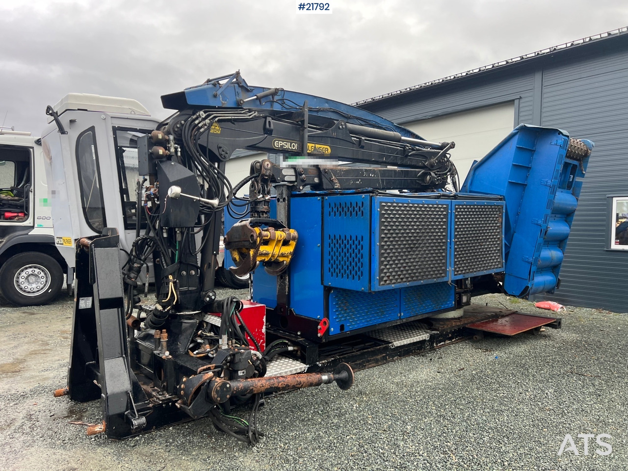 Bruks 806st Bio tre kverner m/ Epsilon palfinger m120l97 tømmerkrane - Lesni sekalnik: slika 1 Bruks 806st Bio tre kverner m/ Epsilon palfinger m120l97 tømmerkrane - Lesni sekalnik: slika 1