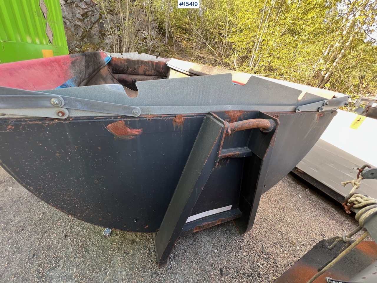 CMM Asfaltbalje m/ dobbel duk - Abrol kontejner: slika 3 CMM Asfaltbalje m/ dobbel duk - Abrol kontejner: slika 3