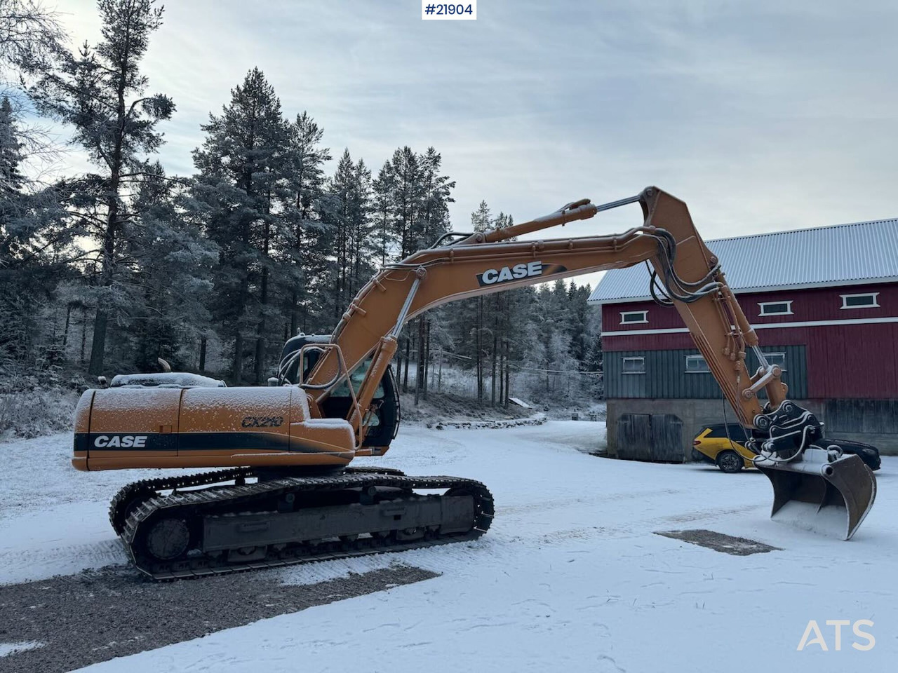 Case CX210 Beltegraver m/ tilt og pusseskuffe. SE VIDEO - Bager goseničar: slika 4 Case CX210 Beltegraver m/ tilt og pusseskuffe. SE VIDEO - Bager goseničar: slika 4