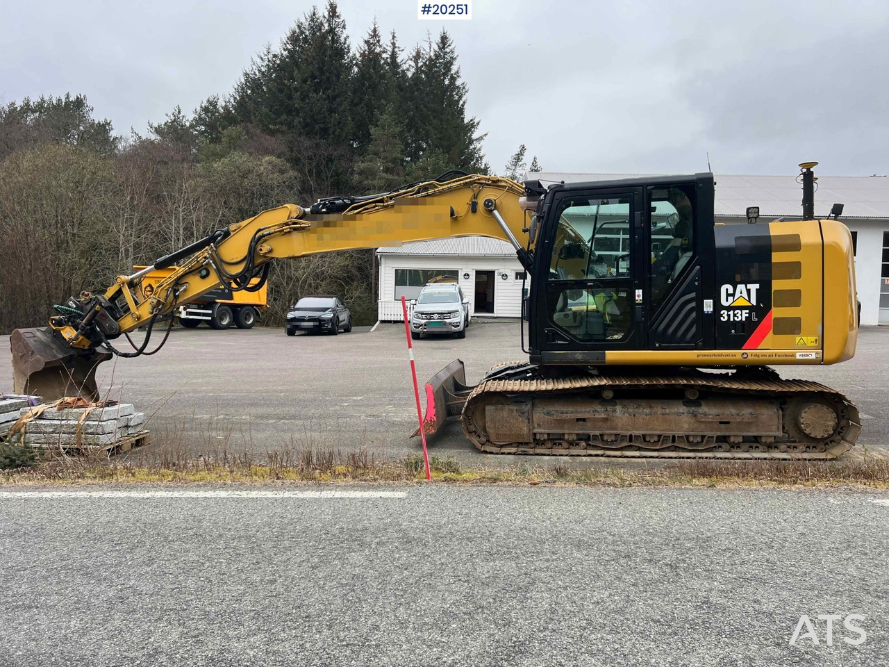 Caterpillar 313FL - Bager: slika 1 Caterpillar 313FL - Bager: slika 1