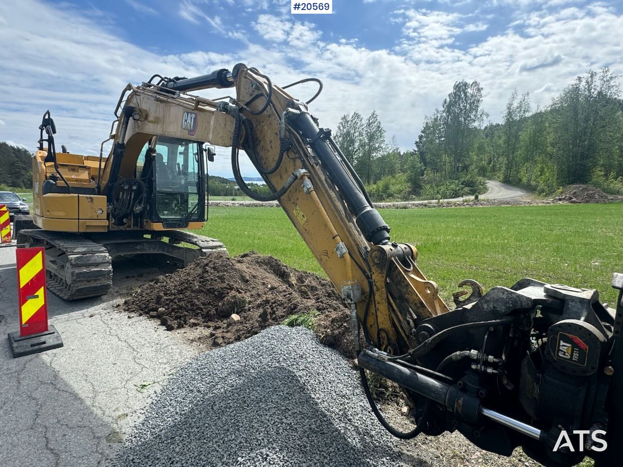 Caterpillar 315 Beltegraver m/ tilt og 2 skuffer - Bager: slika 4 Caterpillar 315 Beltegraver m/ tilt og 2 skuffer - Bager: slika 4