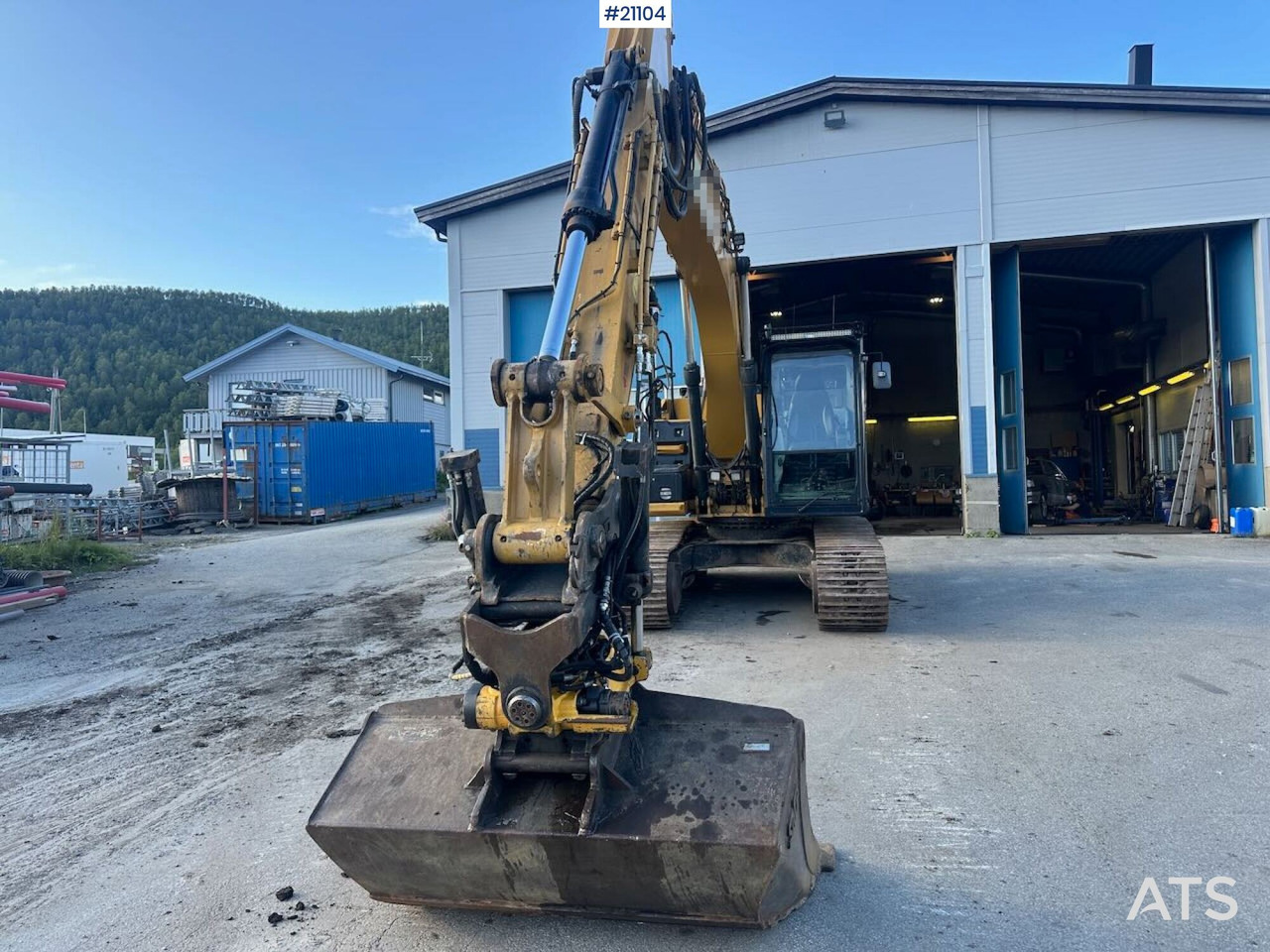 Bager goseničar Caterpillar 318EL: slika 8