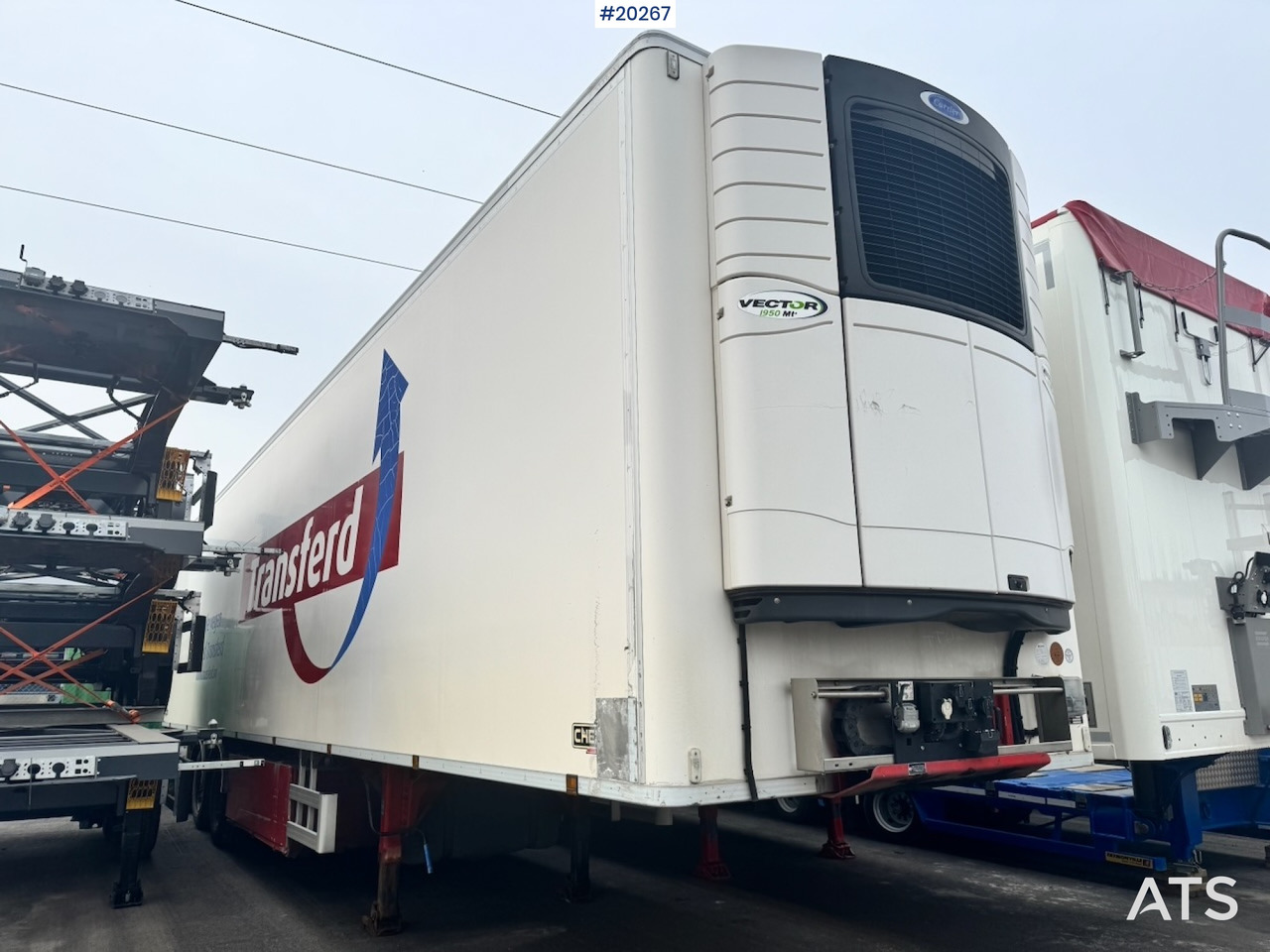 Chereau Skapsemi m/ kjøl/frys aggregat - Polprikolica hladilnik: slika 1 Chereau Skapsemi m/ kjøl/frys aggregat - Polprikolica hladilnik: slika 1