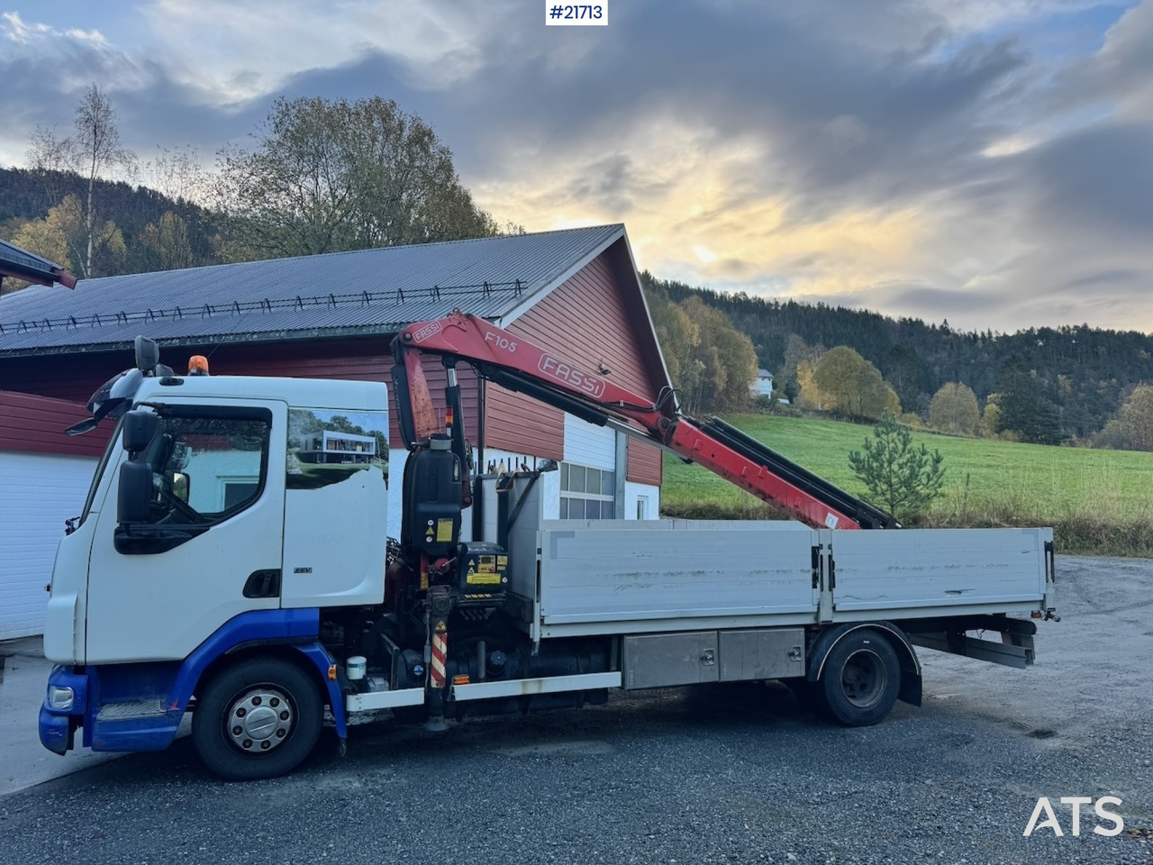 DAF 2012 DAF Fa 45.220 Kranbil. - Tovornjak z dvigalom: slika 4 DAF 2012 DAF Fa 45.220 Kranbil. - Tovornjak z dvigalom: slika 4