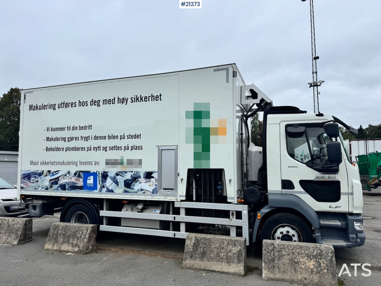 DAF LF 260 Makuleringsbil. 37 000 km! Må Sees! - Industrijski drobilnik, Tovornjak: slika 5 DAF LF 260 Makuleringsbil. 37 000 km! Må Sees! - Industrijski drobilnik, Tovornjak: slika 5