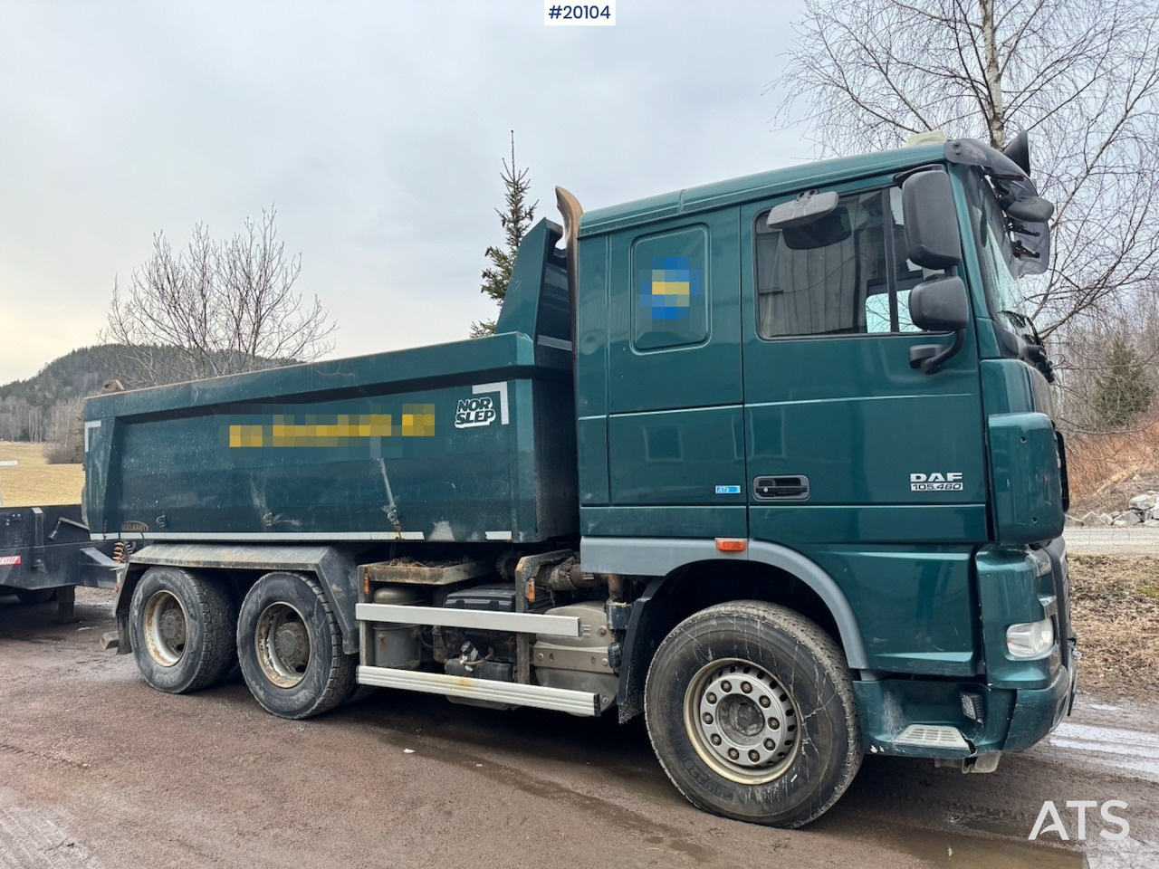 DAF XF105.460 - Tovornjak prekucnik: slika 2 DAF XF105.460 - Tovornjak prekucnik: slika 2