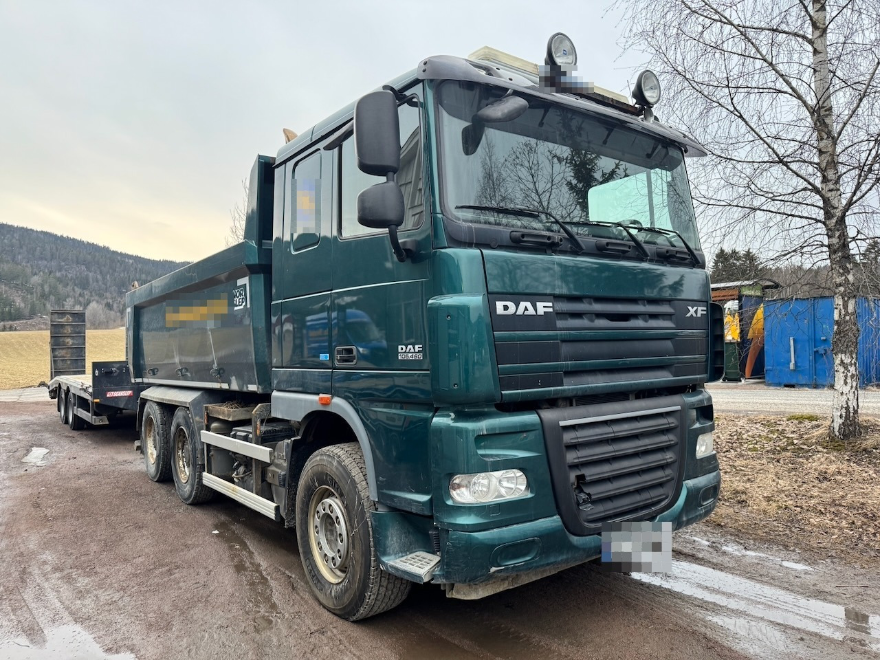 DAF XF105.460 - Tovornjak prekucnik: slika 1 DAF XF105.460 - Tovornjak prekucnik: slika 1