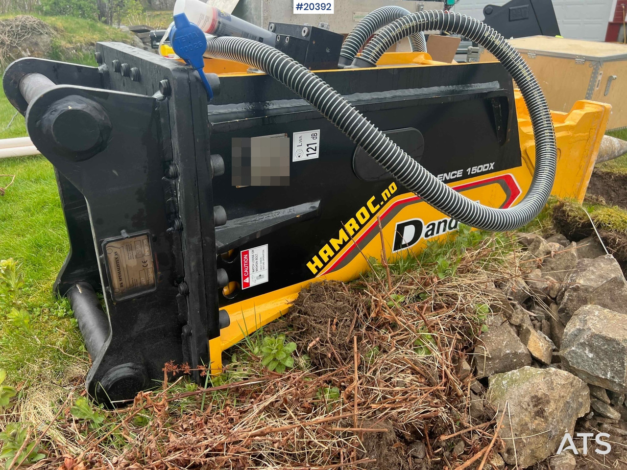 Danda D&A150DX pigg hammer (1231 kg ) m/ s60 feste - Hidravlično kladivo: slika 4 Danda D&A150DX pigg hammer (1231 kg ) m/ s60 feste - Hidravlično kladivo: slika 4