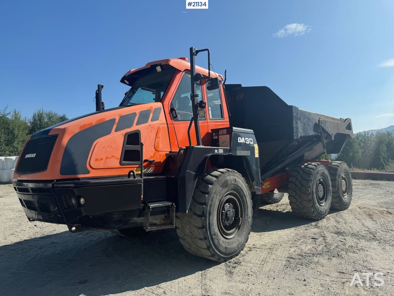 Doosan 2017 Doosan DA30 Dumper - Zglobni demper: slika 1 Doosan 2017 Doosan DA30 Dumper - Zglobni demper: slika 1
