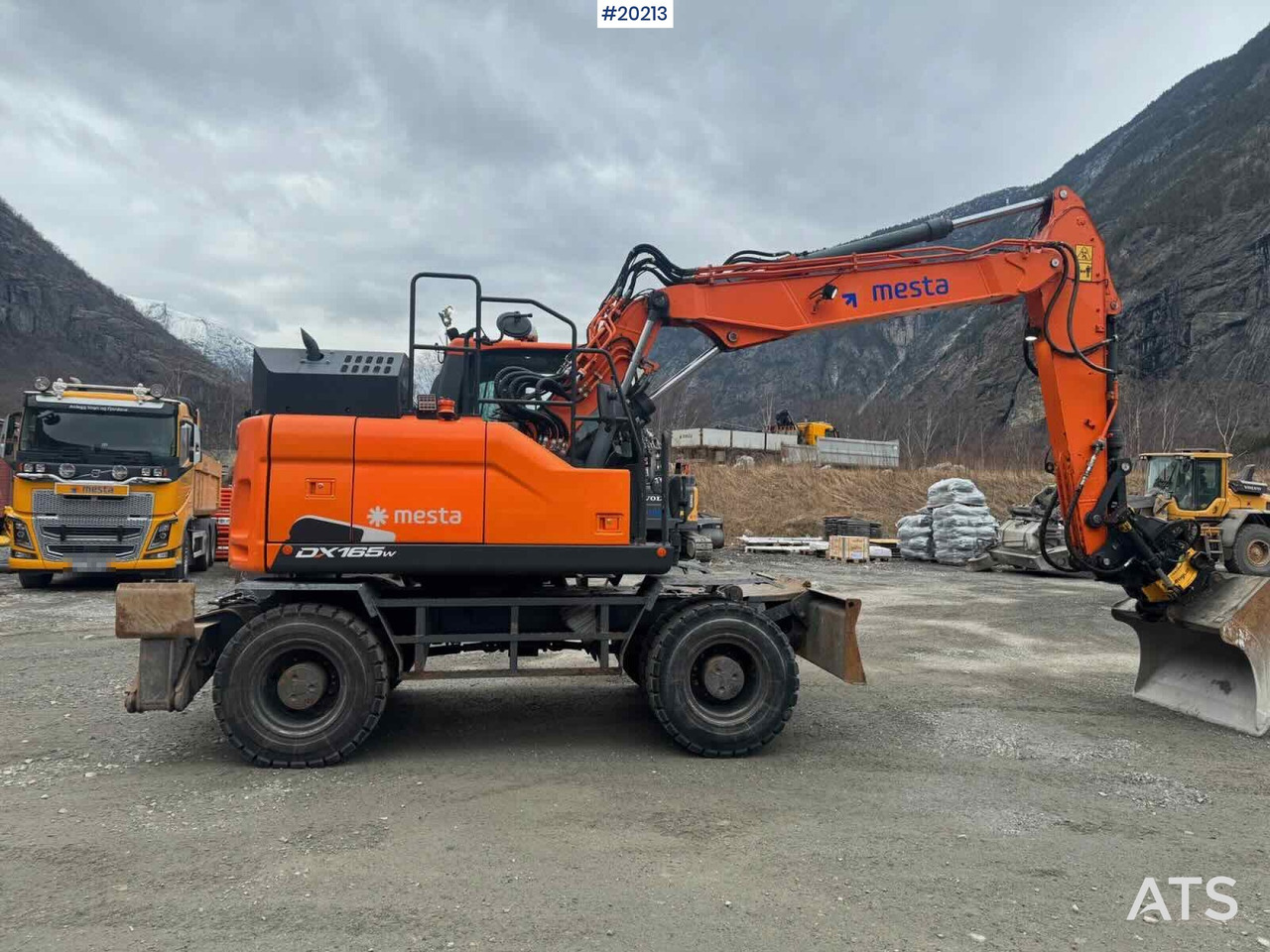 Doosan DX165W-5 - Kolesni nakladalec: slika 3 Doosan DX165W-5 - Kolesni nakladalec: slika 3