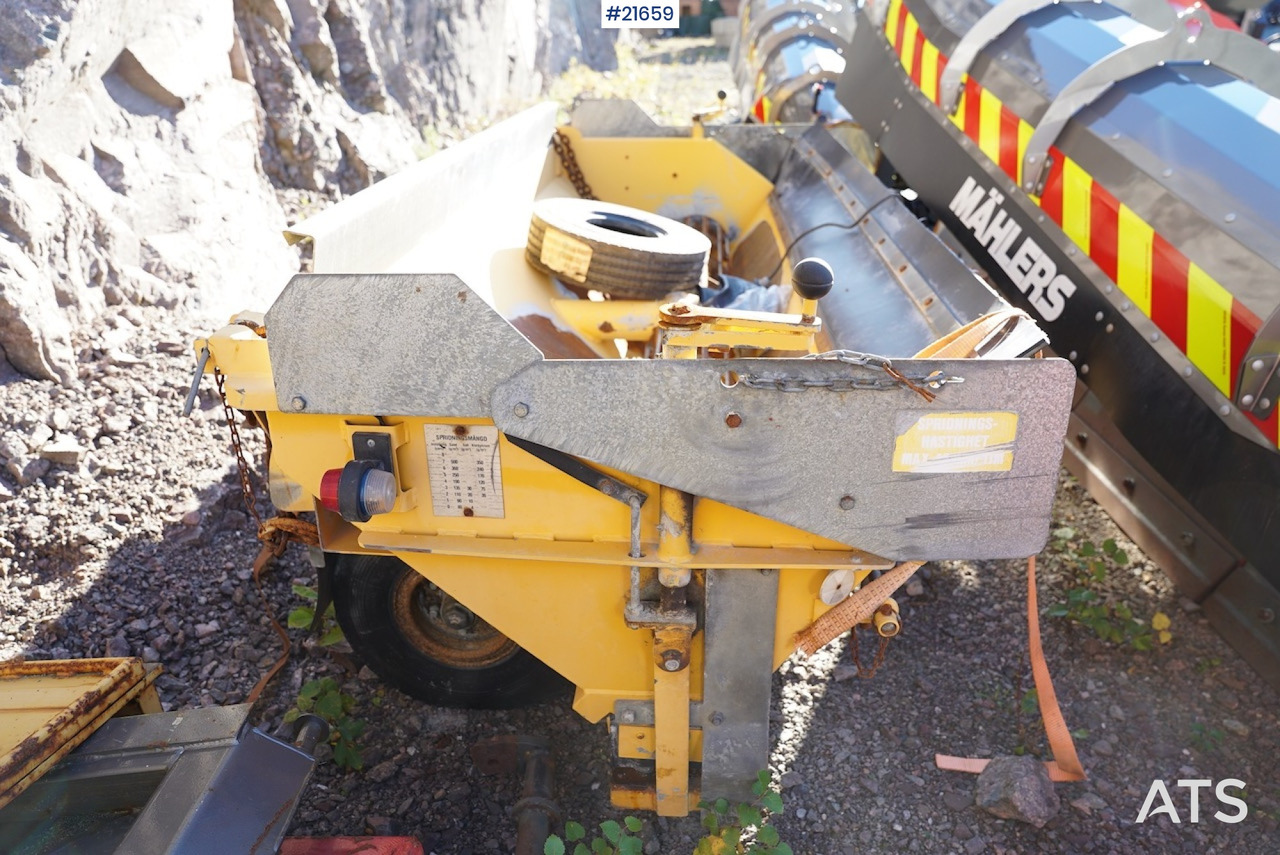 Falköping Falköping sandstrøer for lastebil type LB1000 - Posipalnik peska/ Soli: slika 2 Falköping Falköping sandstrøer for lastebil type LB1000 - Posipalnik peska/ Soli: slika 2