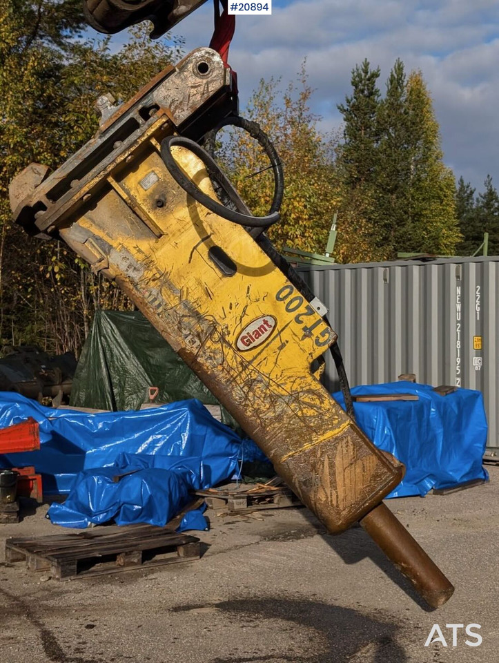 Giant GT200 - Hidravlično kladivo za Gradbeni stroj: slika 1 Giant GT200 - Hidravlično kladivo za Gradbeni stroj: slika 1
