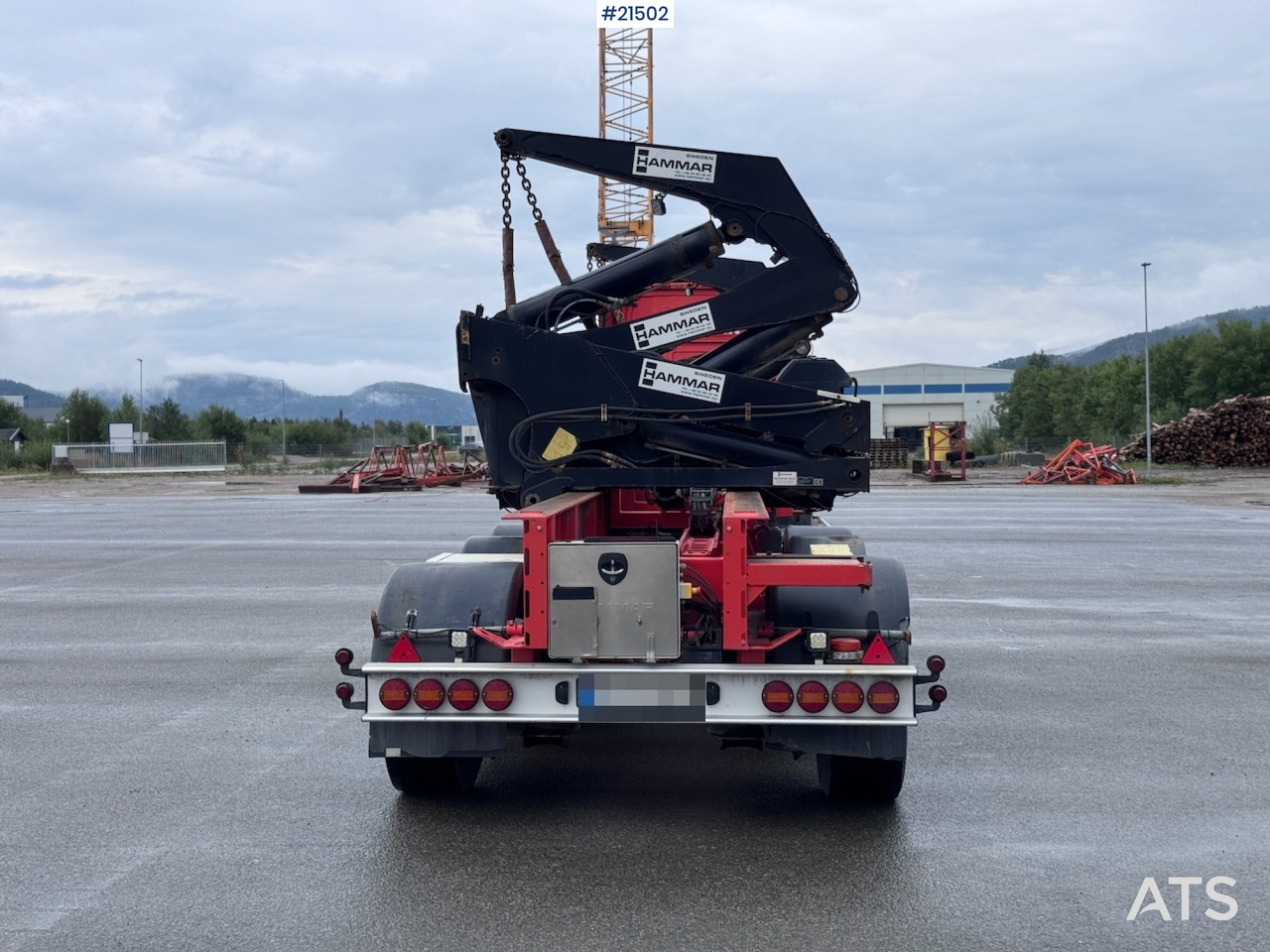 Hammar 195 S Sidelaster - Polprikolica šasija: slika 5 Hammar 195 S Sidelaster - Polprikolica šasija: slika 5