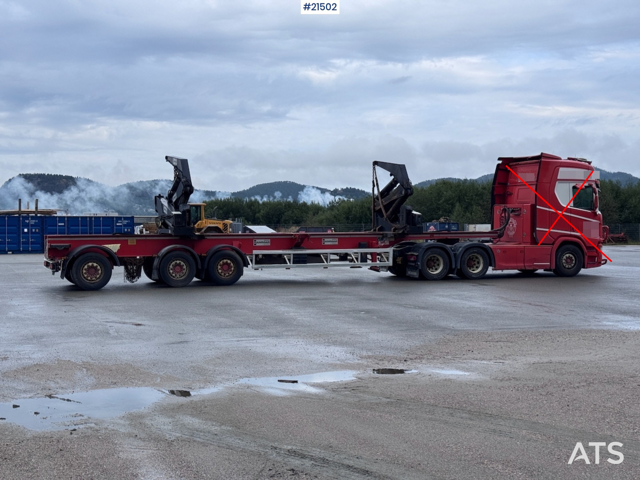 Hammar 195 S Sidelaster - Polprikolica šasija: slika 1 Hammar 195 S Sidelaster - Polprikolica šasija: slika 1