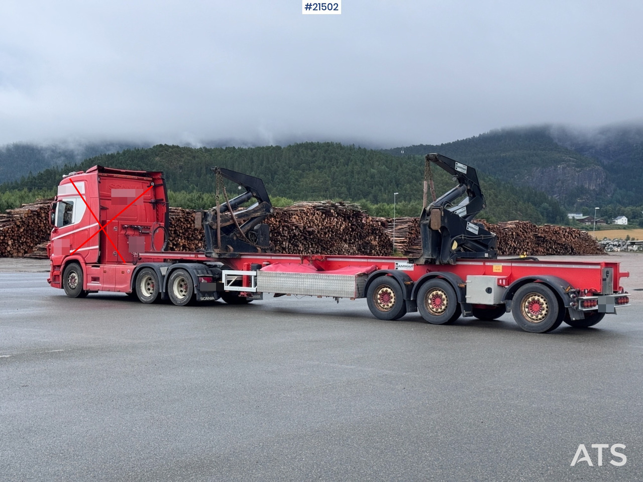 Hammar 195 S Sidelaster - Polprikolica šasija: slika 4 Hammar 195 S Sidelaster - Polprikolica šasija: slika 4