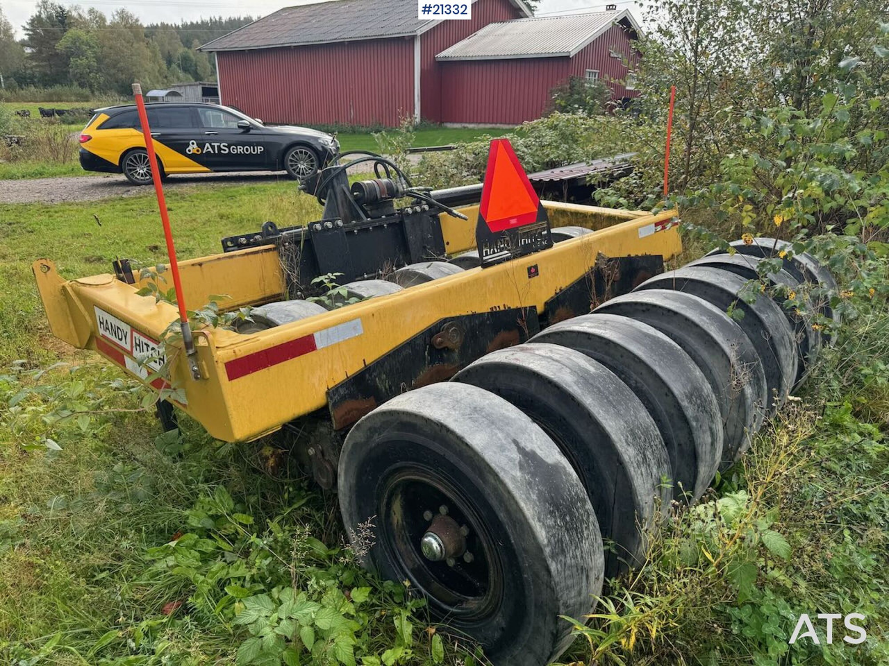 Hardy Hitch Gummivals - Pnevmatski valjar: slika 1 Hardy Hitch Gummivals - Pnevmatski valjar: slika 1