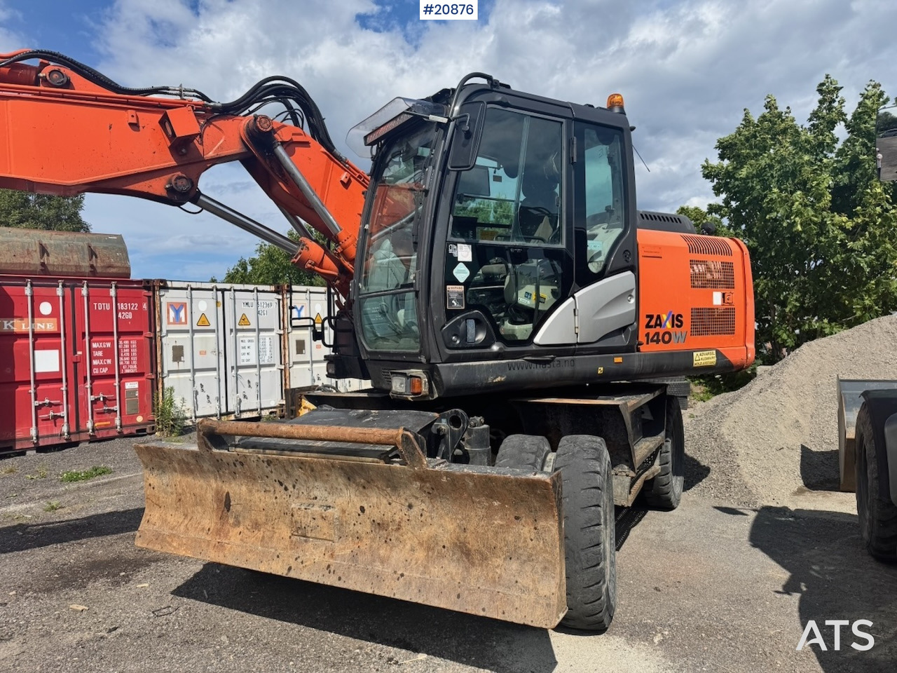 Hitachi ZX140W-5B - Bager na kolesih: slika 3 Hitachi ZX140W-5B - Bager na kolesih: slika 3