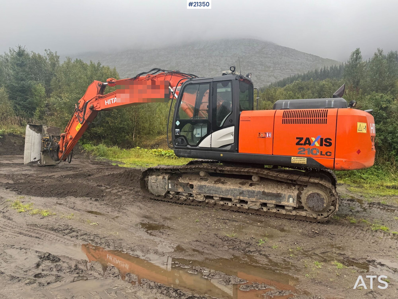 Hitachi ZX210LC - Bager: slika 4 Hitachi ZX210LC - Bager: slika 4